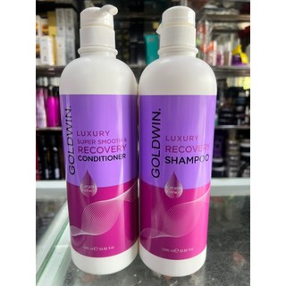 Cặp dầu gội xả phục hồi goldwin luxury recovery 1000ml x2