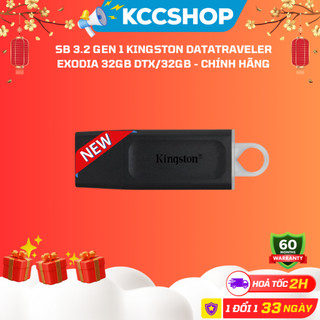Usb 3.2 gen 1 kingston datatraveler exodia 32gb dtx/32gb - chính hãng bảo hành 60 tháng