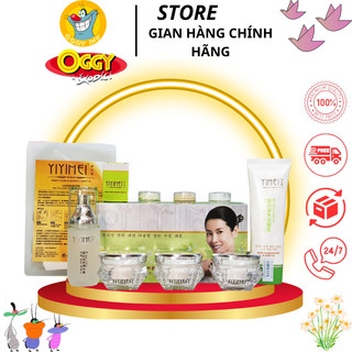 Bộ Mỹ Phẩm Yiyimei 5in1 Kem Dưỡng Trắng Da Xóa Mờ Mám, Tàn Nhang