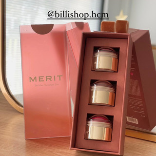 Set má hồng MERIT Mini Flush Balm Cream Blush Set
