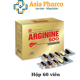 Viên Uống Bổ Gan Arginine 500 (60 Viên)