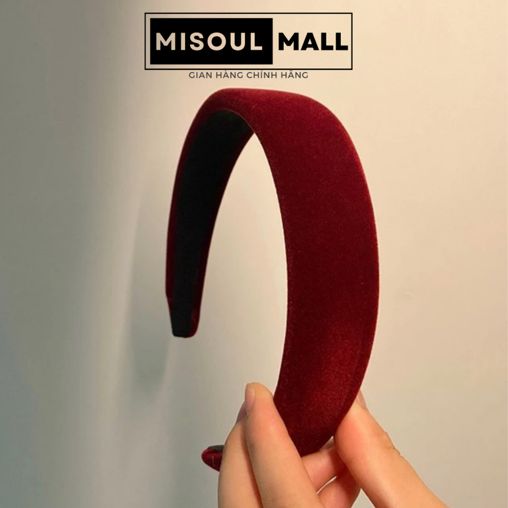 Băng Đô Cài Tóc Nhiều Màu Phong Cách Hàn Quốc, Bờm Tóc Vải MiSoul Mall 249