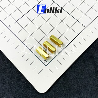 [Mã ELHACE giảm 4% đơn 300K] Cọc Đồng M3 Cao 12mm 2 đầu Cái-Cái