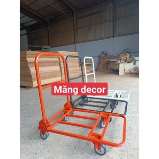 Xe đẩy hàng/xe kéo hàng(50CM-75CM) khung thép trọng tải 250 kg sơn tĩnh điện gấp gọn tiện lợi