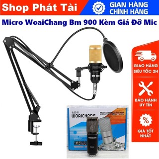 Micro Thu Âm BM900 - Micro Karaoke - Thu Âm - Hát Live - Cao Cấp Chính Hãng Bảo Hành 6 Tháng