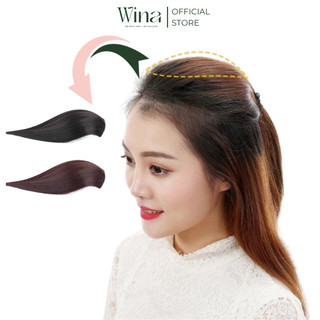 Tóc Giả Mái Phồng Đỉnh Tự Nhiên Bằng Tóc Thật WINA 35cm MPD25