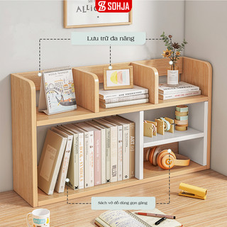  Kệ sách để bàn hiện đại kệ gỗ MDF cao cấp thiết kế nhiều ngăn thương hiệu SOHJA - GP157 