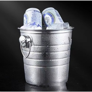 Xô đựng đá INOX đầu hổ cao cấp giữ nhiệt lâu - Tâm Tâm Foods