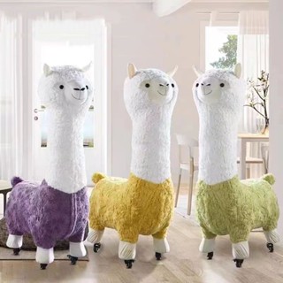 【hàng sẵn kho  Gấu Bông AlpacaGhế Ngồi Hình Lạc Đà Alpaca Hoạt Hình Dễ Thương Hiện Đại Dành Cho Trẻ EmThú Nhồi Bông