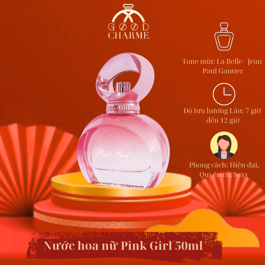 Nước Hoa Nữ Charme Pink Girl 50ml