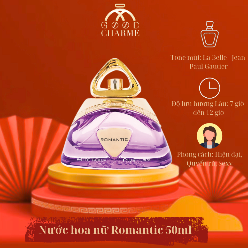 Nước Hoa Nữ Good Charme Romantic 50ml