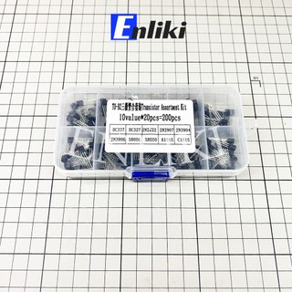 Combo Transistor TO-92 (10 Loại - 200 Cái)