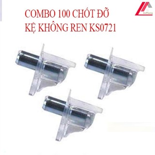COMBO 100 CÁICHỐT ĐỠ KỆ KHÔNG REN KS0721