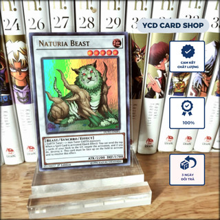 Thẻ bài Yugioh chính hãng Naturia Beast – Ultra Rare