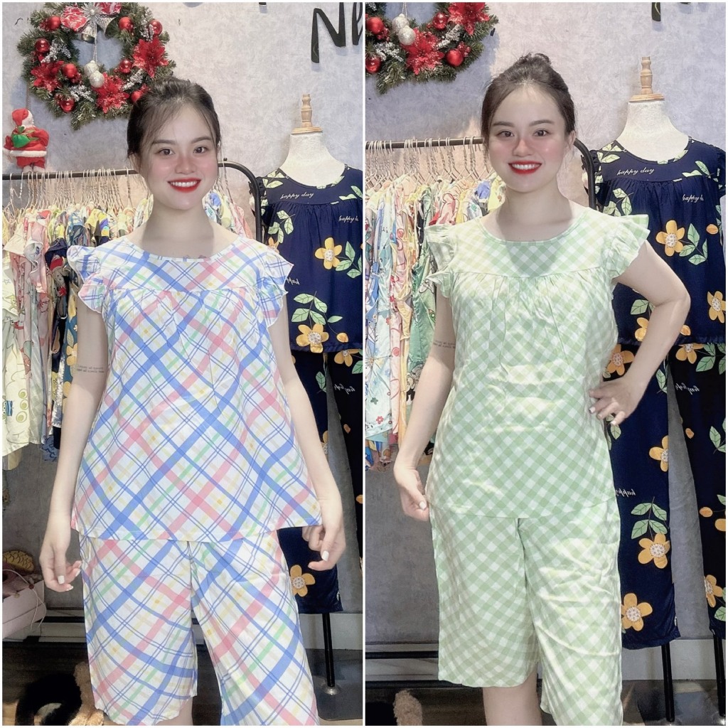 TL196_ĐỒ BỘ TOLE LANH LỬNG CÁNH TIÊN CARO, SIZE 40-85KG