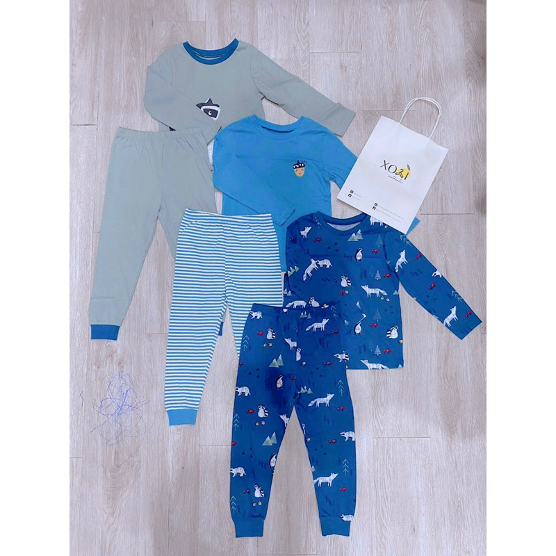 Set quần áo dài tay cho bé George UK auth