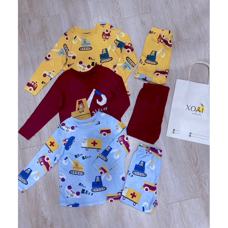 Set quần áo dài tay cho bé George UK auth