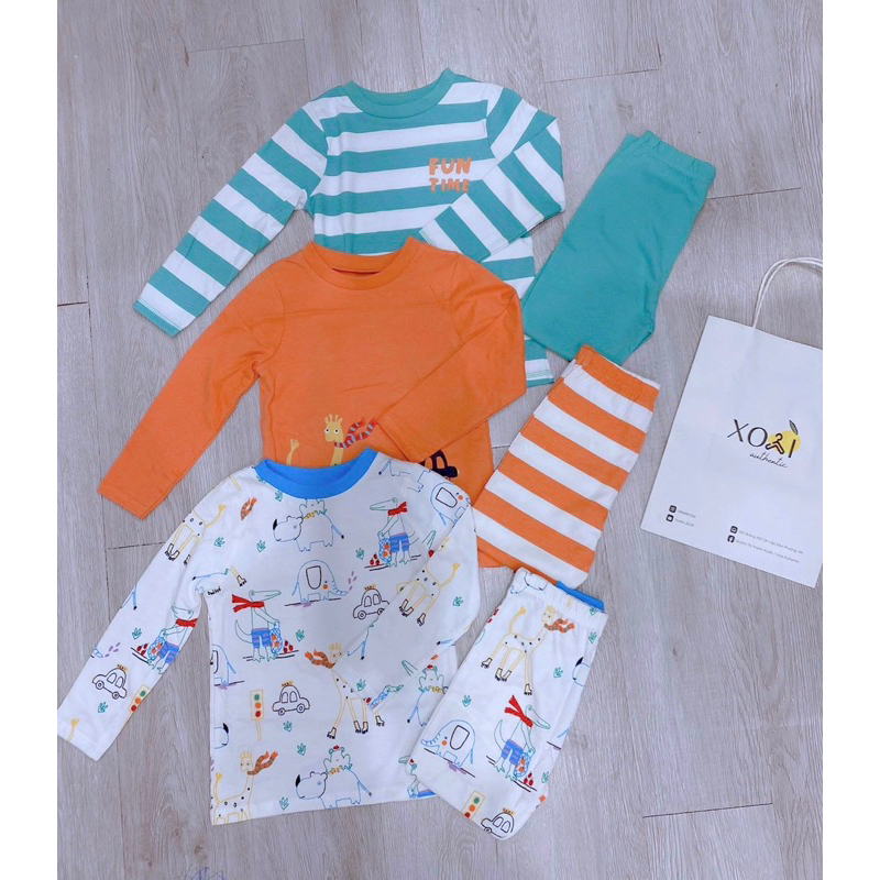 Set quần áo dài tay cho bé George UK auth