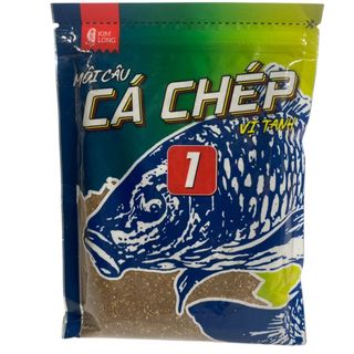 ( Combo 2 gói ) Mồi Câu Cá Chép Kim Long :số 1- 2- 3 (vị Tanh, vị Thơm Tanh, vị Thơm)