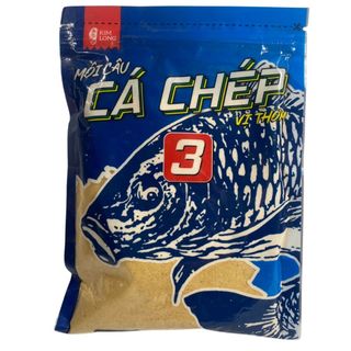 ( Combo 2 gói ) Mồi Câu Cá Chép Kim Long :số 1- 2- 3 (vị Tanh, vị Thơm Tanh, vị Thơm)