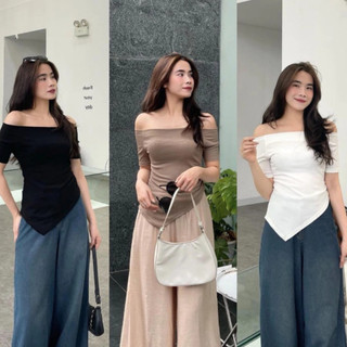 Áo Trễ Vai áo lệch vai nữ nhiều màu Cực Xinh