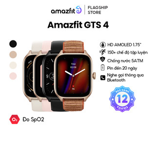 Đồng Hồ Thông Minh Cao Cấp Amazfit GTS 4 - Hàng Chính Hãng - BH 12 Tháng