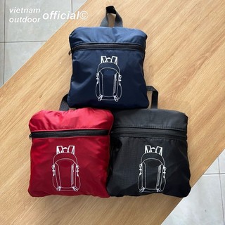 Balo du lịch nam nữ gấp gọn NF Flyweight Balo xếp gọn đa năng nhiều ngăn siêu gọn nhẹ chống nước