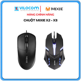 CHUỘT MÁY TÍNH CÓ DÂY MIXIE X2 X3 - HÀNG CHÍNH HÃNG