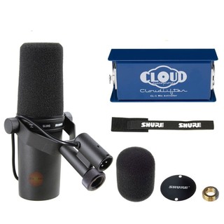 Combo Micro Shure SM7B Và Kích Âm Cho Mic Cloudlifter CL1 Livestream Podcast Microphone Cloud Lifter CL-1