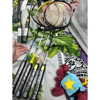 Vợt cầu lông căng sẵn các mức cân Lining, Yonex tặng cuốn cán và bao vợt
