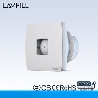 Quạt hút thông gió mặt phẳng LAVFILL LFWW-09R/13R (150x150mm / 200x200mm) khoét lỗ