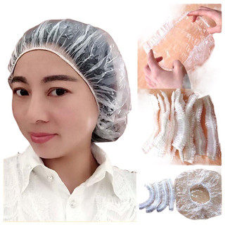 Túi 100 Mũ Nilon Bao Trùm Tóc Khi Tắm Hoặc Ủ Tóc Tiện Lợi