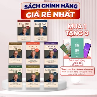 Combo 8 cuốn - 101 những điều nhà lãnh đạo cần biết - mối quan hệ, thành công, lãnh đạo, trang bị - bizbooks