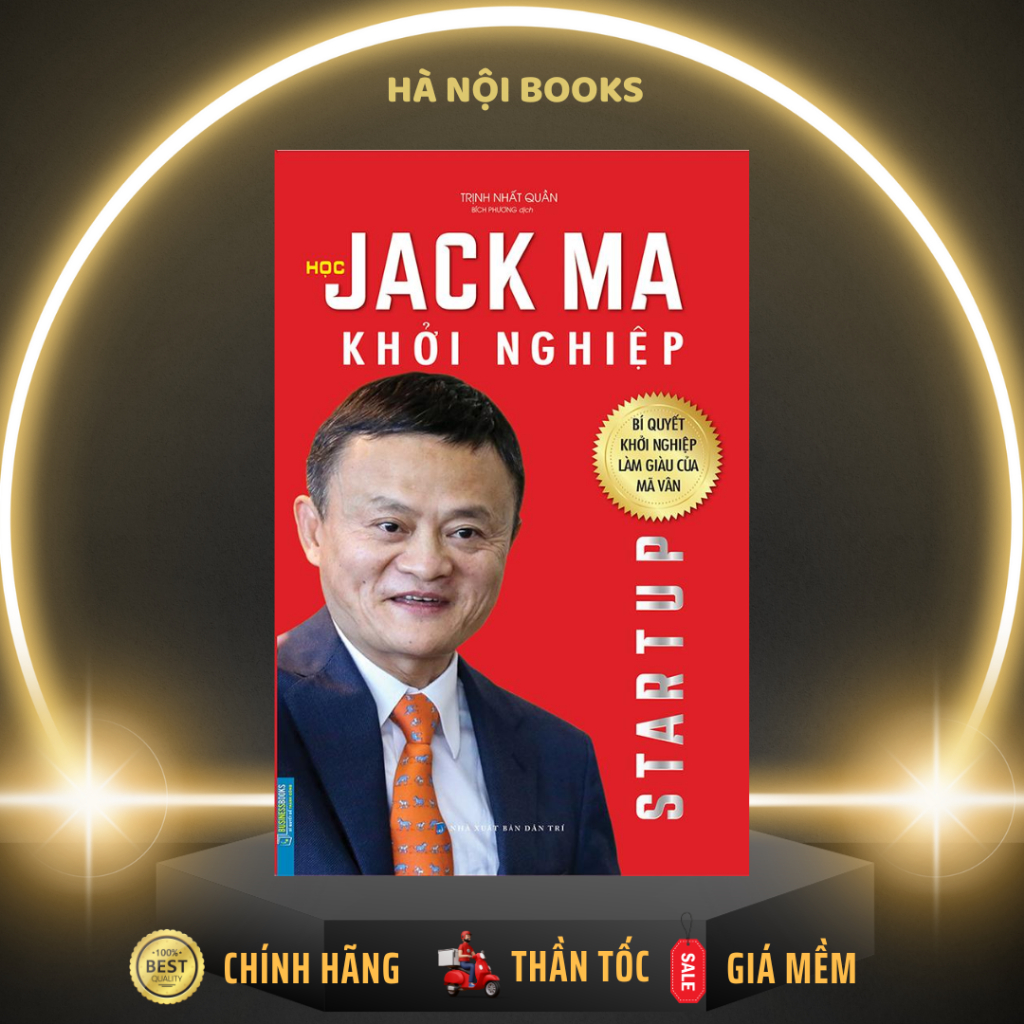 Sách - Học Jack Ma khởi nghiệp (bìa mềm) - MT