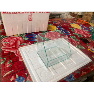 bể cá bán cạn d25*20*20 mặt trước 7cm
