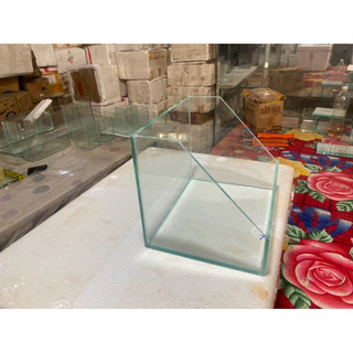 bể cá bán cạn d25*20*20 mặt trước 7cm