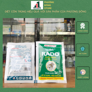 Diệt ruồi xanh RADO - bả diệt ruồi hiệu quả