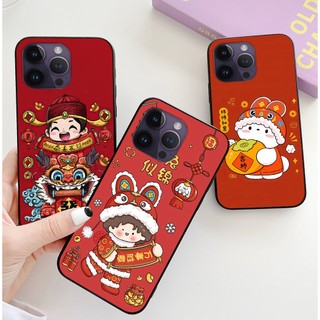 Ốp lưng iphone 15 / 15 pro / ip 15 pro max in hình ảnh tết 2024 dễ thương