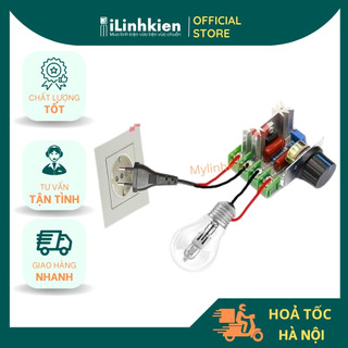 Dimmer 2000w 220v loại núm rời chất lượng tốt