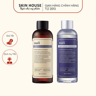 Nước Hoa Hồng Klairs Supple Preparation Facial Toner 180ML