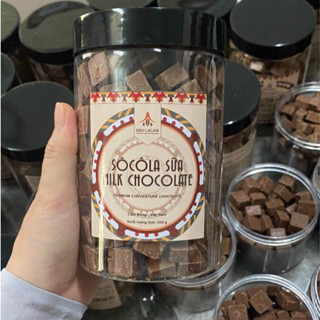 Socola Sữa cao cấp Bản cacao - Socola Việt Nam - Milk chocolate -Vietnam chocolate