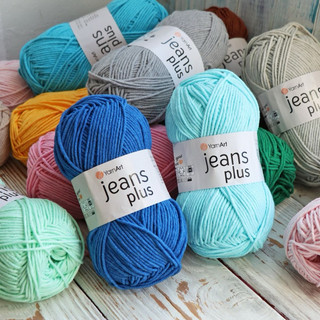 Len YarnArt JEANS PLUS Thổ Nhĩ Kì (cuộn 100gr)