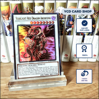 Thẻ bài yugioh chính hãng Scarlight Red Dragon Archfiend – Ultra Rare
