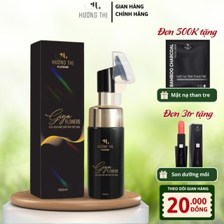 Sữa Rửa Mặt Dưỡng Ẩm GIGA FLOWERS Hương Thị 100ML Phiên Bản Mới