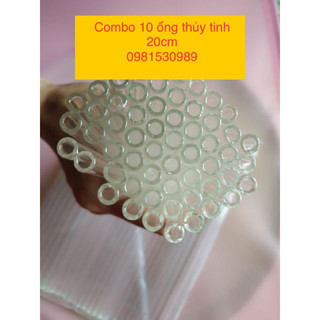 10 ống thủy tinh phi 6 Đức 19k