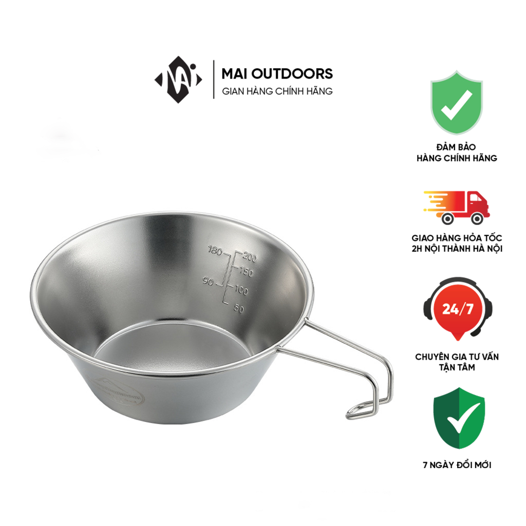 Bát cắm trại đa năng Campingmoon S220