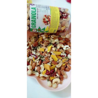 Granola cao cấp - ngũ cốc siêu hạt vip không yến mạch 450g