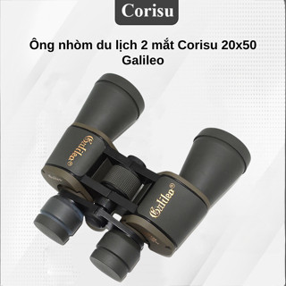 Ông nhòm hai mắt siêu nét Corisu 20x50 ️Galileo ống nhòm săn ong, ngắm cảnh, tuần tra nhìn xa đến 2km