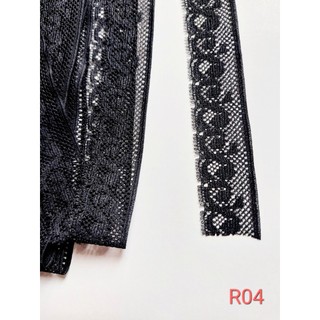 5m Ren poly đen/ bản 2cm