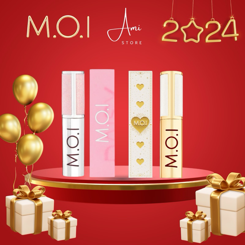 [3 cây tặng 1 ly] Son kem M.O.I phiên bản Holiday MOI Cosmetics Hồ Ngọc Hà